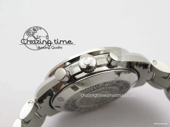 0516 Speedmaster SS 2013 Pro Racing On SS Bracelet Manual Winding Chrono Movement UrbanStyle 8230